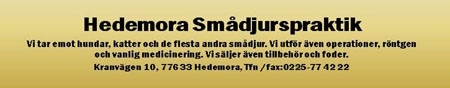 Hedemora Smådjurspraktik